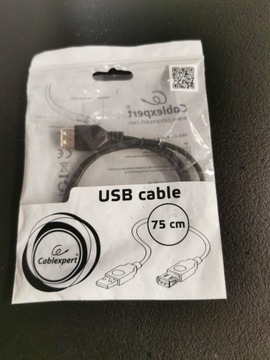 Przedłużacz USB męsko-damski 75cm