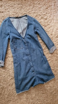 Zara Trafaluc Denim Kombinezon 34 XS