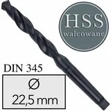  Wiertło 22,5 mm HSS DIN 345