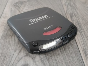 Sony D-141 retro discman avls 1bit dac CD unikat mega bas 