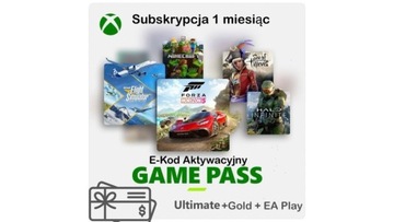 E-Kod Xbox PC Game Pass Ultimate + Gold + EA Play