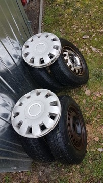 Zimowe 155 80 R13 toyota yaris 4x100 astra corsa