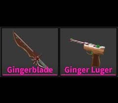 GingerBlade- Luger Set Roblox murder mystery 2