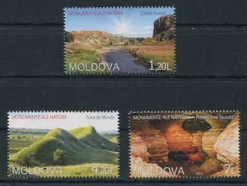 Mołdawia 2012 Mi 814-6 **, Krajobrazy