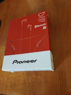 Słuchawki Pioneer SE-C7BT-R czerwone