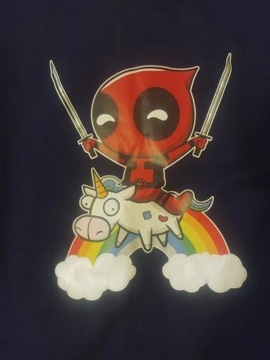 Bluza DEADPOOL na Jednorożcu, Marvel, Wade Wilson