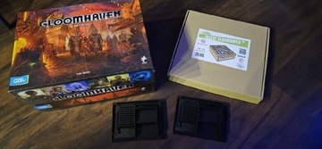 Gloomhaven PL + insert + 2 organizery postaci