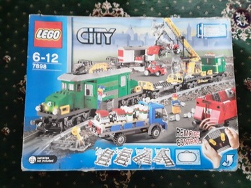 Lego City 7898 Pociąg Towarowy 