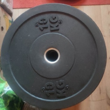 Obciążenie olimpijskie BUMPER 10kg II gat.