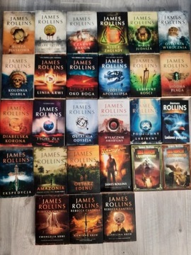 James Rollins - kolekcja 27 książek!!!