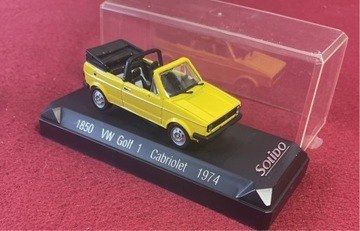 Solido VW golf cabrio mk1 1:43 kolekcjonerski