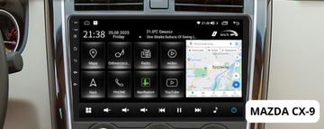 Radio android nawigacja 9.1" 4+64 MAZDA CX-9 06-16