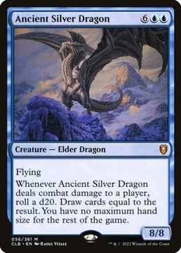 Karta Magic: The Gathering Ancient Silver Dragon