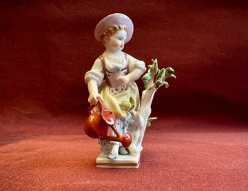 Miśnia Meissen figurka ogrodniczka; stan: TOP