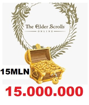 THE ELDER SCROLLS ONLINE ESO 15 MLN GOLD EU PC