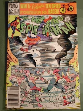 Amazing Spider-Man #222 (Marvel 1982) Speed Demon