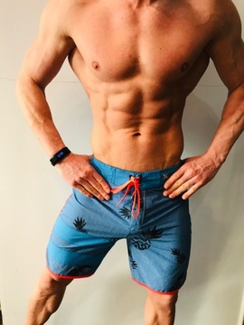 shorty fitness plażowe Hurley,-60% męskie