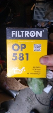 Filtr oleju FILTRON OP581