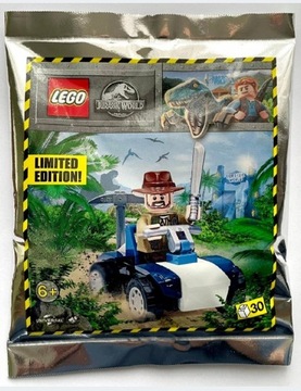 LEGO Jurassic World 122116 Sinjin Prescott w Buggy