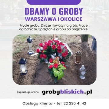 Opieka nad grobami Cmentarz Wólka Węglowa Warszawa