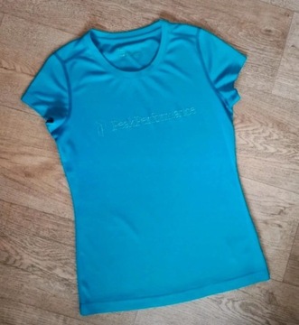 Koszulka t-shirt Peak Performance logo pierś S 36 