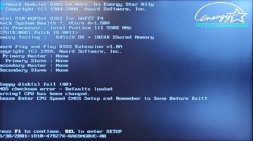 Procesor Pentium III 550E + płyta GA-6WFZ7 rev 2.0