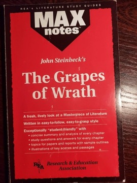 The Grapes of wrath J. Steinbeck max notes ściąga