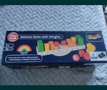 Zabawka Montessori Klocki drewniane Balance Toy