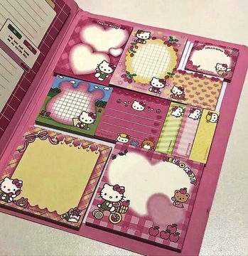 Kawai notes Hello Kitty notatnik organizer back to