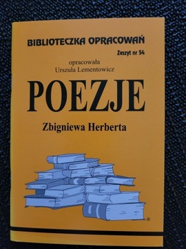 OPRACOWANIE Poezje