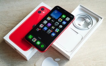 Apple Iphone 11 Red Czerwony 4GB / 128GB LTE 100% oryginał 