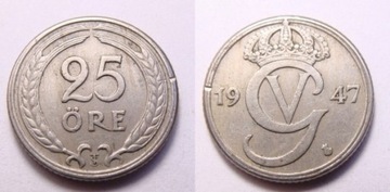 Szwecja 25 ore 1947 r.