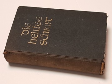 Biblia z początku XX w. GOTYK , D. Martin Luther