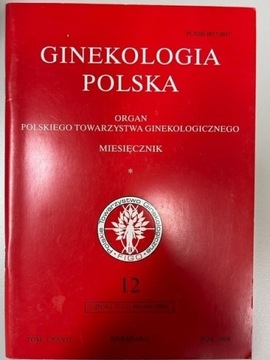 Miesięcznik Polskiego Towarzystwa Ginekologicznego