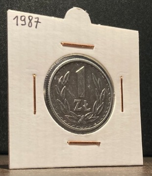 1 złoty 1987                     