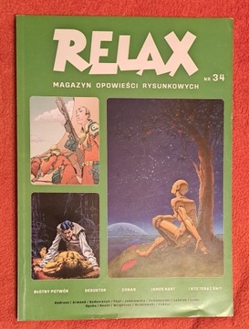 Relax 34 - Magazyn opowieści rysunkowych 