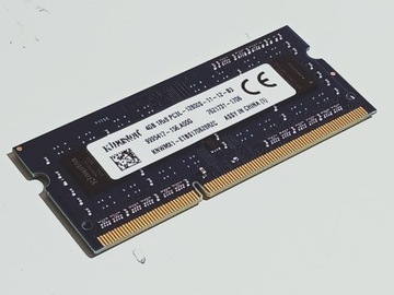 KINGSTON 4GB RAM PC3L-12800S 1600MHz KNWMX1-ETB