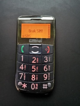 Telefon dla seniora maxcom