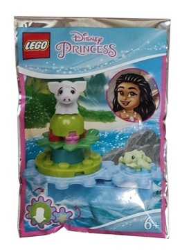 LEGO Disney Princess Minifigure Polybag - Pua Pig and Turtle #302008