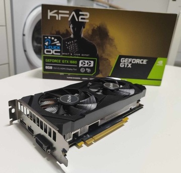 KARTA GRAFICZNA GEFORCE GTX 1660 OC KFA2 6GB GDDR5