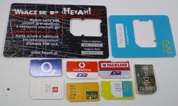karty SIM kolekcjonerskie