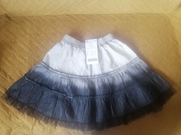 Spódniczka dziewczęca, COCCODRILLO, jeans, r. 128