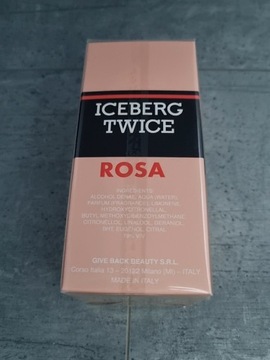 Woda toaletowa Iceberg Twice Rosa 75ml-PROMOCJA!