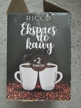 Express do kawy przelewowy Ricco+2 kubki