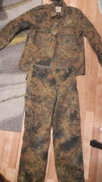 Mundur flecktarn + czapka