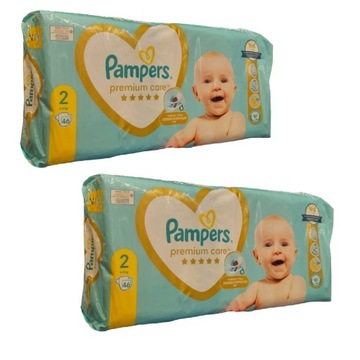 Pampersy Pampers Premium Care 2 | 92 szt. | ZAPAS