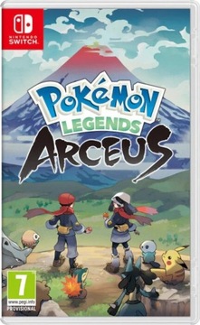 Pokemon Legends Arceus + steelbook - nowe, folia