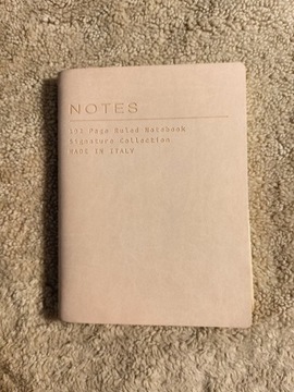 Notes A5. Made In Italy