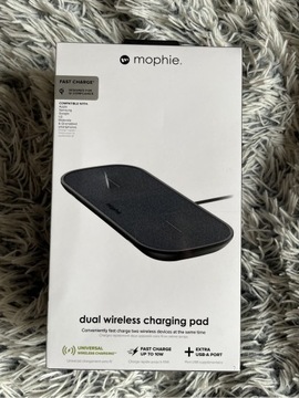 mophie dual wireles szybka ładowarka bezprzewodowa