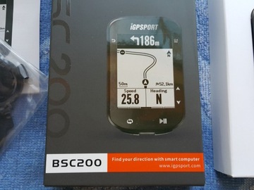 Licznik rowerowy GPS IGPSPORT BSC200 nawigacja 